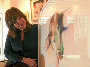 Supporting image for story: Artist's work on show in Much Wenlock