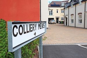 Colliery Mews in Dawley, which has gone up for sale in its entirety