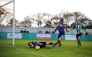 Holt pulled one back in the game 