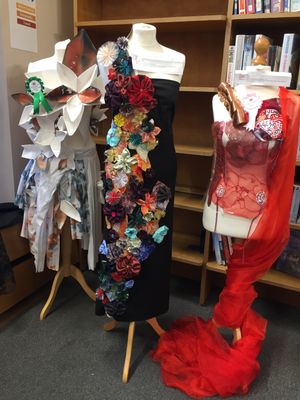 Supporting image for story: Special textile exhibition held at Shrewsbury Library