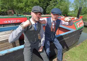 Glenn Butt and Paul O'Riordan from 'The Real Peaky Blinders'