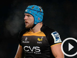 Supporting image for story: England rugby star James Haskell wishes Shrewsbury good luck ahead of promotion decider