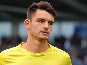 Supporting image for story: Goalkeeper Max O'Leary has play-off target for Shrewsbury Town