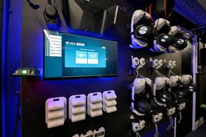 Inside the virtual-reality games room