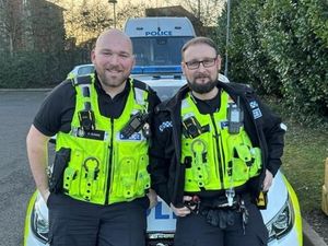 Supporting image for story: Three 'selfless' police officers to be given award after rescuing 'unresponsive' man from Wolverhampton canal
