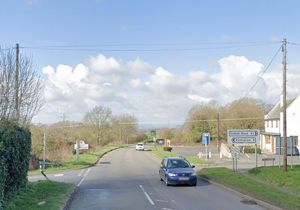 The incident happened near the junction of County Lane and the A464 Holyhead Road in Albrighton. Photo: Google