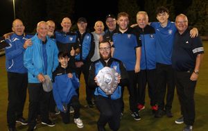 Bayley  best - Sir John Bayley C celebrate their Ashton Shield success