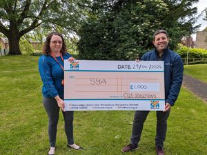 Supporting image for story: A grand gesture to Shropshire Youth Association from CQS Solutions  