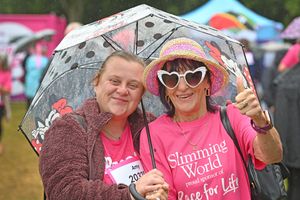 Amy Davies and Sue Whitehouse would be smiling whatever the weather