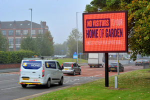 The sign on Wolverhampton's ring road
