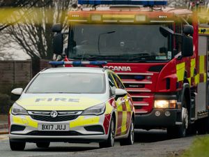 Supporting image for story: Two arrests after children rescued in house fire drama 