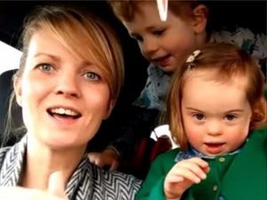 Supporting image for story: Tear-jerking Carpool Karaoke-style video features 50 mums and their children with Down syndrome