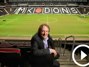 Supporting image for story: Wolves lucky to have Steve Morgan, says MK Dons boss