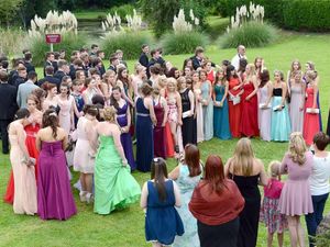 Supporting image for story: Pupils turn on the style at Corbet School prom