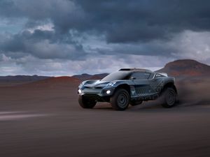 Supporting image for story: Cupra’s Tavascan Extreme E concept hints towards look of future electric SUV