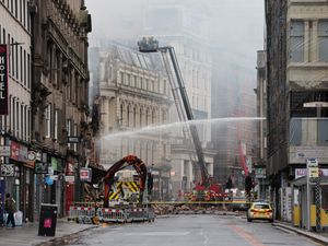 Glasgow Central fire