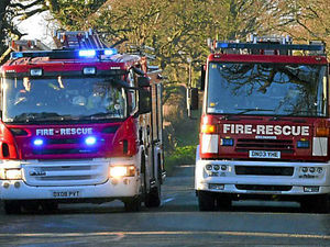 Supporting image for story: Man suffers burns in Telford shed fire