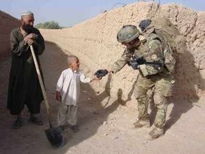 Supporting image for story: Shropshire soldiers building bridges in Afghanistan