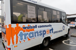 Home testing kits are being handed out to residents in the W2 postcode area