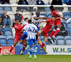 Walsall go up to win the ball