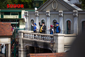 The Fat Controller at Drayton Manor