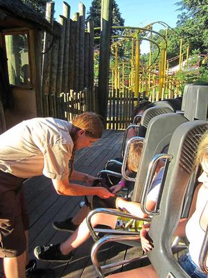 Safe and sound – Helen makes sure guests are safe