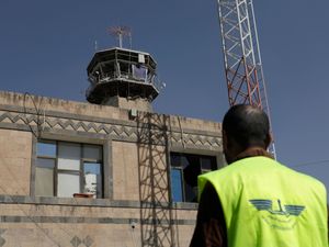 Supporting image for story: Houthi rebels fire missile at Israel hours after airstrikes on Yemen airport