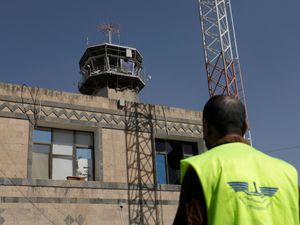 Supporting image for story: Houthi rebels fire missile at Israel hours after airstrikes on Yemen airport