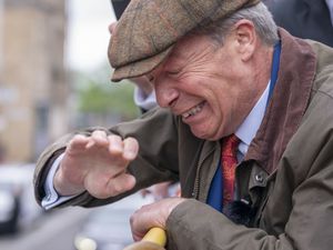 Supporting image for story: Man admits throwing objects at Nigel Farage
