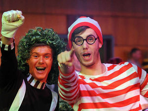 Supporting image for story: IN PICTURES: Bullseye! Fans soak up the atmosphere as Grand Slam of Darts comes to a close