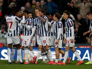 Supporting image for story: West Brom 5 Portsmouth 1: Rampant Baggies clinical on Mowbray's Hawthorns return