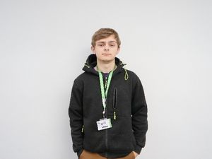 Irwin McNaught is in his second year of his T Level Digital  Software Coding and Developmen.