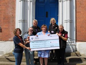 Supporting image for story: 'You've made a lasting impact' - Ludlow's former mayor hands over fundraising cheque to charity