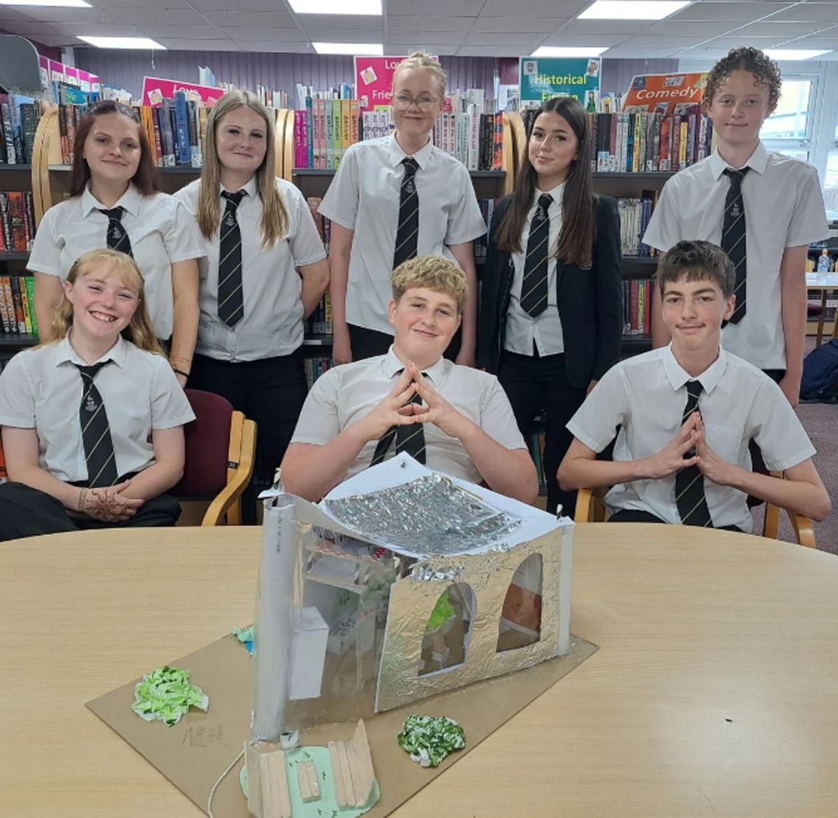 Teamwork in action: Wolgarston High School&rsquo;s Year 9 students conquer challenges at Enterprise Day