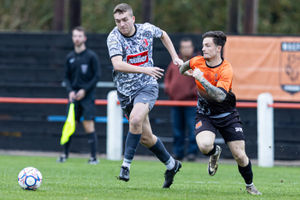 Action from Market Drayton's win at Wolverhampton Sporting Picture: Euan Manning