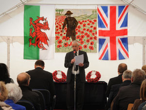 Supporting image for story: Great Barr gardeners in centenary tribute to their adopted 'lost soldier' - with VIDEO and PICTURES