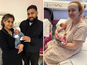 Supporting image for story: Black Country Christmas babies: Festive new arrivals at hospitals bring delight to parents and families