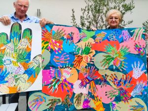 Supporting image for story: Local pupils ensure many hands make light work for new Rotary exhibition on climate change