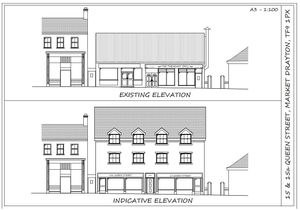Diagrams submitted with the proposal