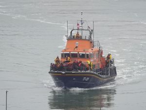 Supporting image for story: Nearly 100 migrants rescued as more than 600 people cross Channel this year