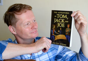 David Alan Stone, from Stafford, has overcome his learning difficulties and has written his own book Tom, Jack and Joe