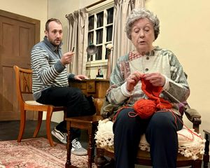 Scenes from Toast! Tanat Theatre's 100th production.