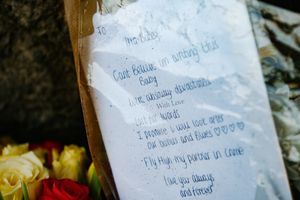 A message left at the scene