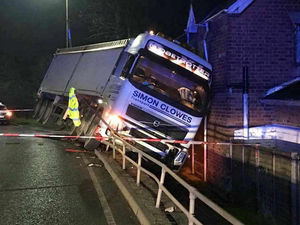 Supporting image for story: Shropshire trains disruption after lorry crashes into house near level crossing