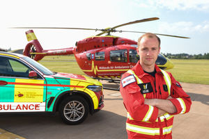 Supporting image for story: Midlands Air Ambulance charity aims to raise awareness of river safety