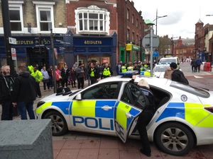 Supporting image for story: Two arrests as row breaks out in Wolverhampton city centre