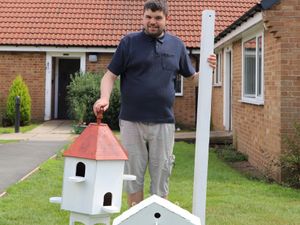 Supporting image for story: Talented Paul makes thank you gift for his college 