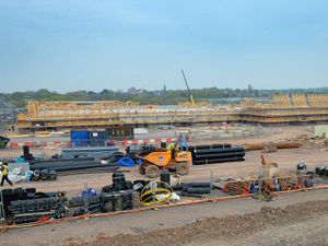 Supporting image for story: New photos of future multi-million outlet in Cannock