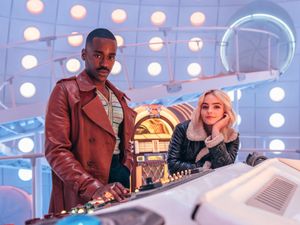 Supporting image for story: Ncuti Gatwa’s Doctor Who saves Davina McCall’s life in Christmas Day episode