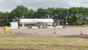 The HGV gas-filling station